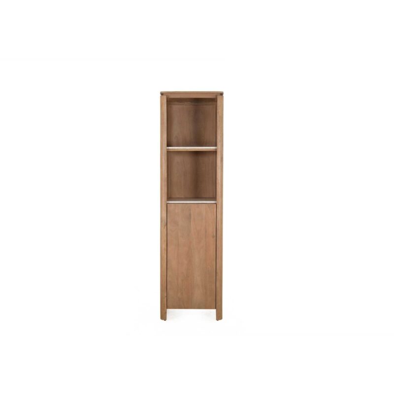 Boekenkast Dallas Naturel Mangohout 55 cm