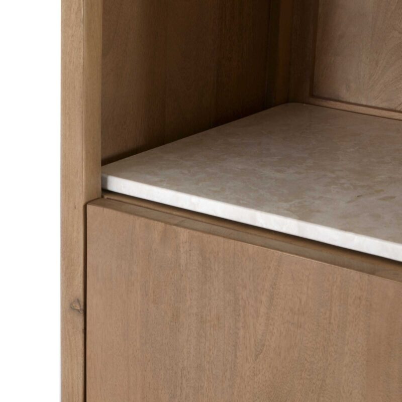 Bovenblad Kabinet kast Dallas Beige Marmer