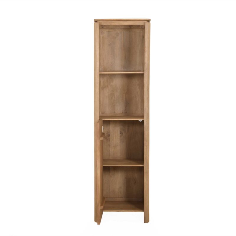 Boekenkast Dallas Naturel Mangohout 55 cm