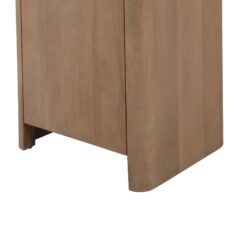 Boekenkast Dallas Naturel Mangohout 55 cm