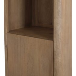 Boekenkast Dallas Naturel Mangohout 55 cm