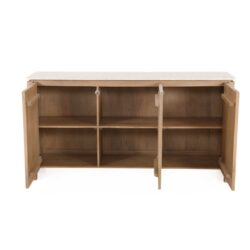 Dressoir Dallas Naturel Mangohout 165 cm