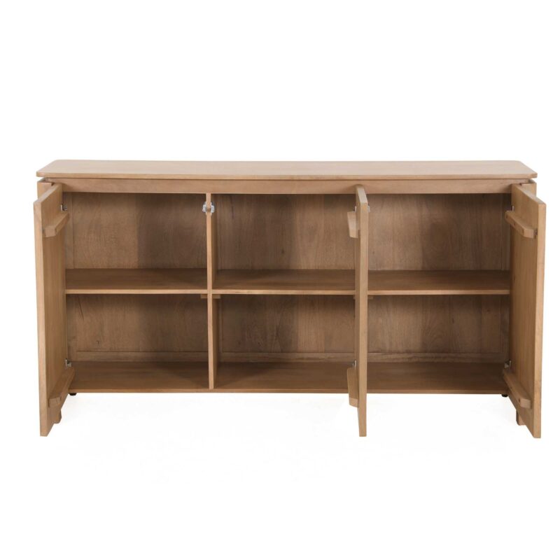 Dressoir Dallas Naturel Mangohout 165 cm