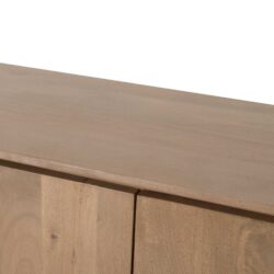 Dressoir Dallas Naturel Mangohout 165 cm