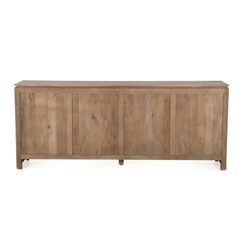 Dressoir Dallas Naturel Mangohout 210 cm