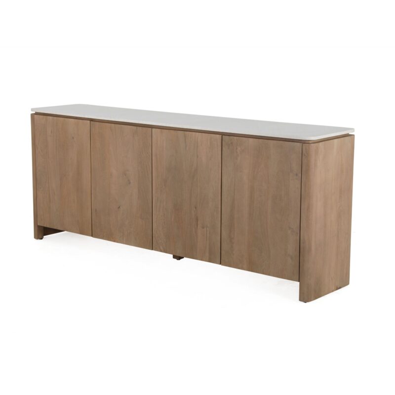 Dressoir Dallas Naturel Mangohout 210 cm