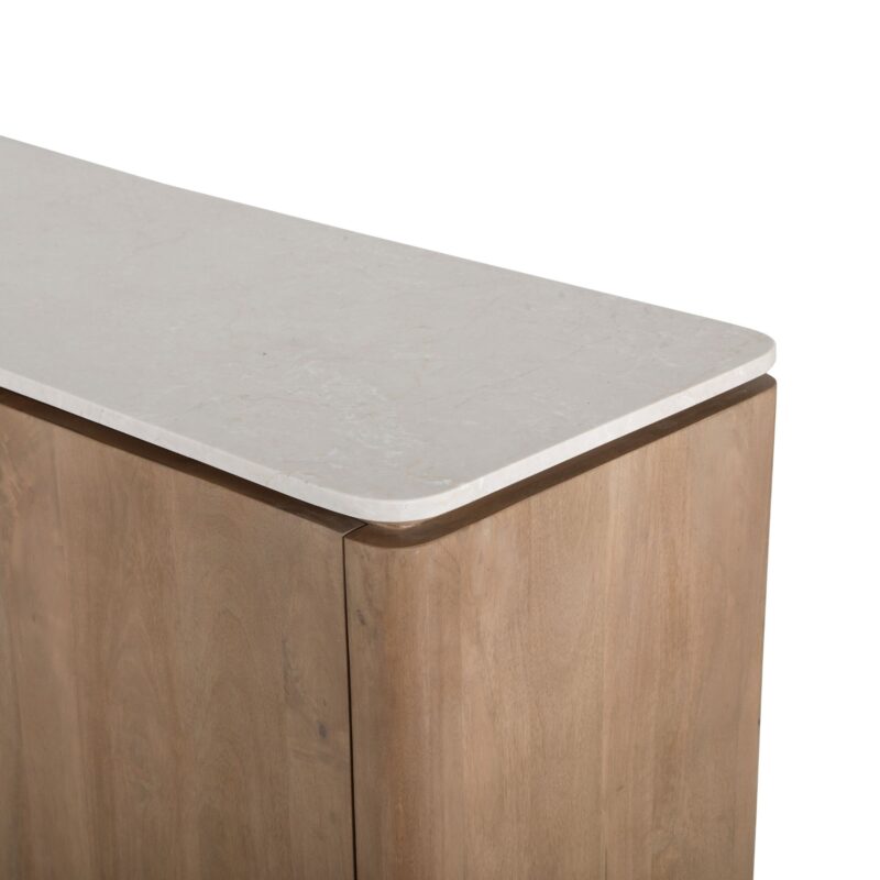 Dressoir Dallas Naturel Mangohout 210 cm