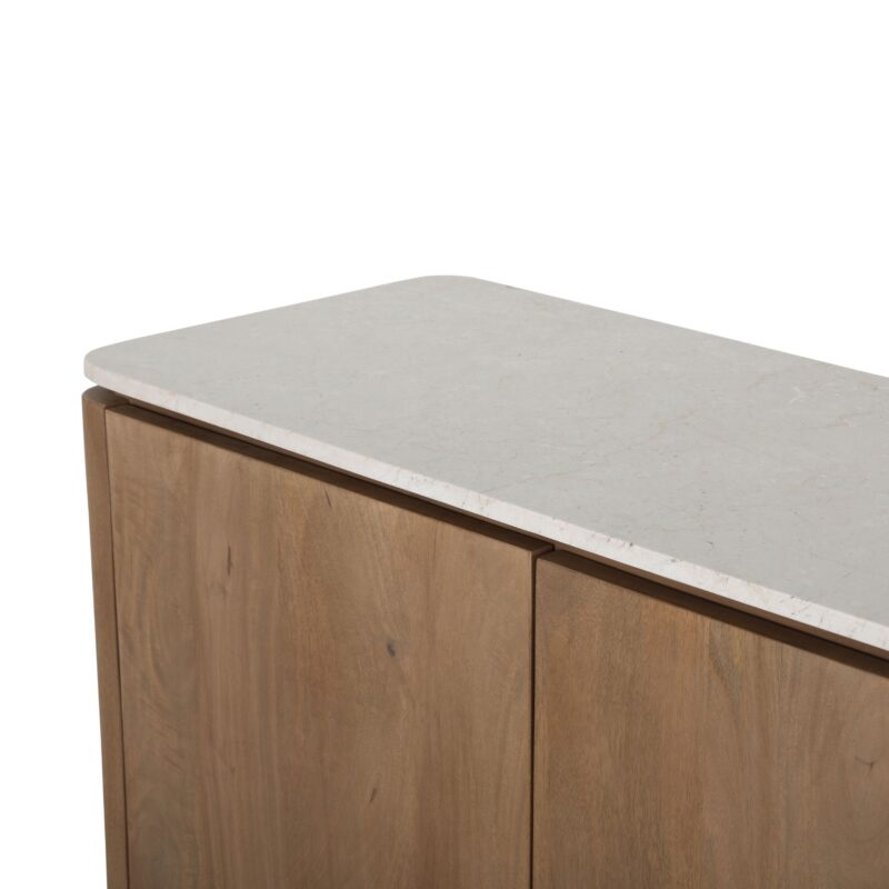 Dressoir Dallas Naturel Mangohout 210 cm