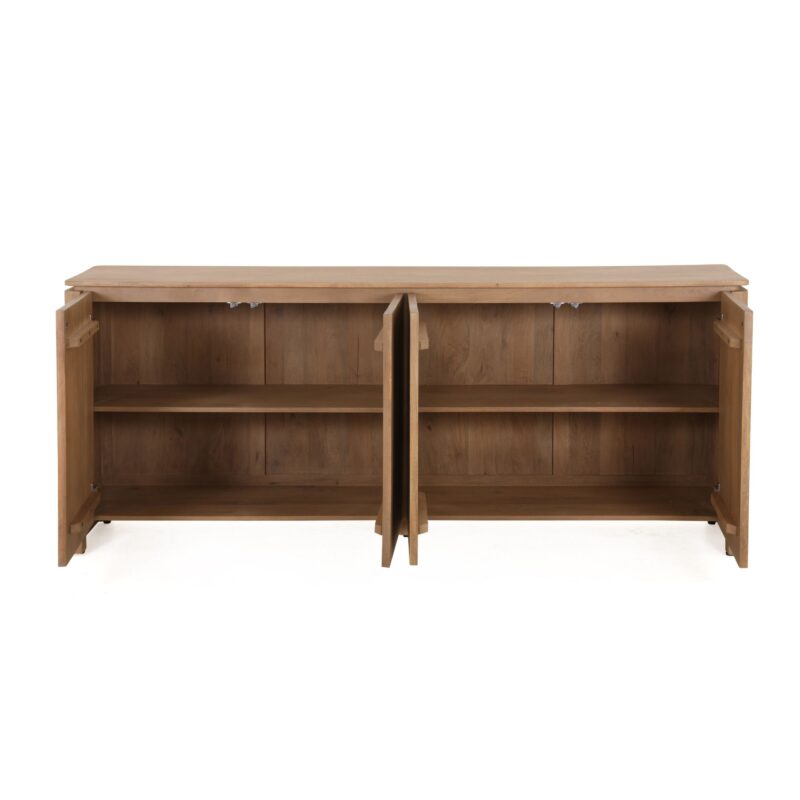 Dressoir Dallas Naturel Mangohout 210 cm