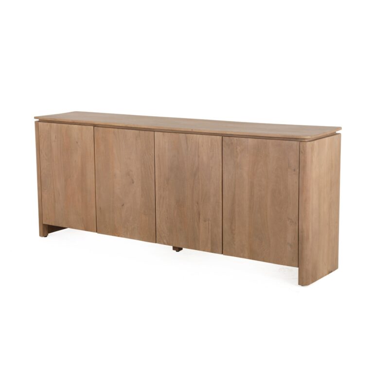 Dressoir Dallas Naturel Mangohout 210 cm