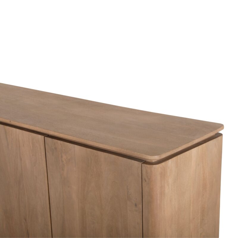 Dressoir Dallas Naturel Mangohout 210 cm