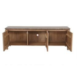 Tv meubel Dallas Naturel Mangohout 165 cm