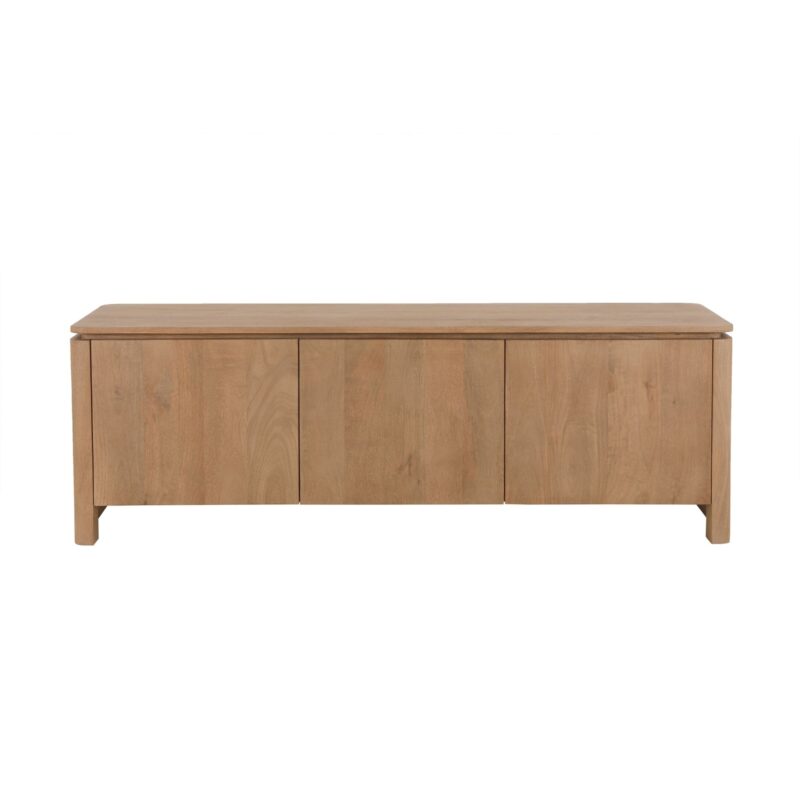 Tv meubel Dallas Naturel Mangohout 165 cm
