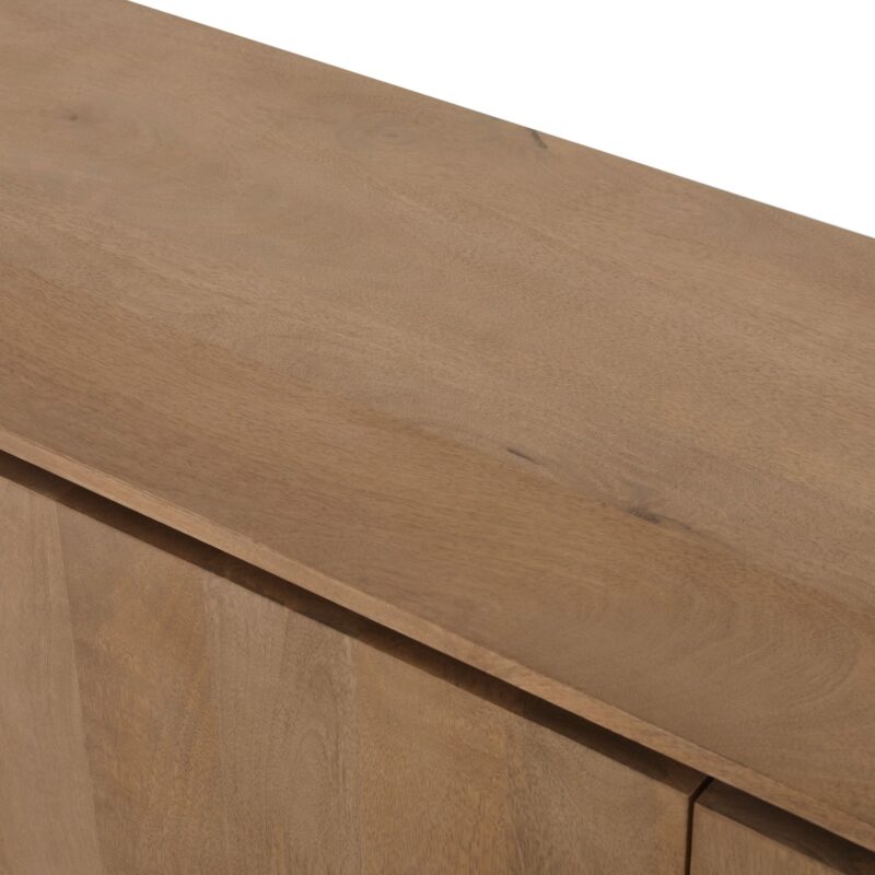 Tv meubel Dallas Naturel Mangohout 165 cm