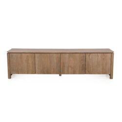 Tv meubel Dallas Naturel Mangohout 210 cm