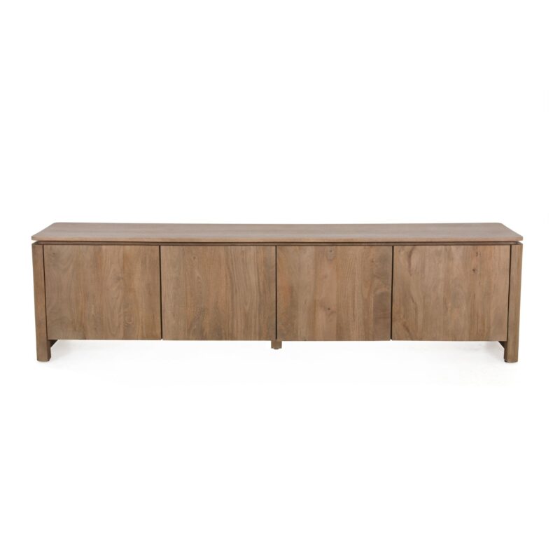 Tv meubel Dallas Naturel Mangohout 210 cm