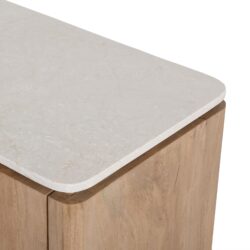 Tv meubel Dallas Naturel Mangohout 210 cm