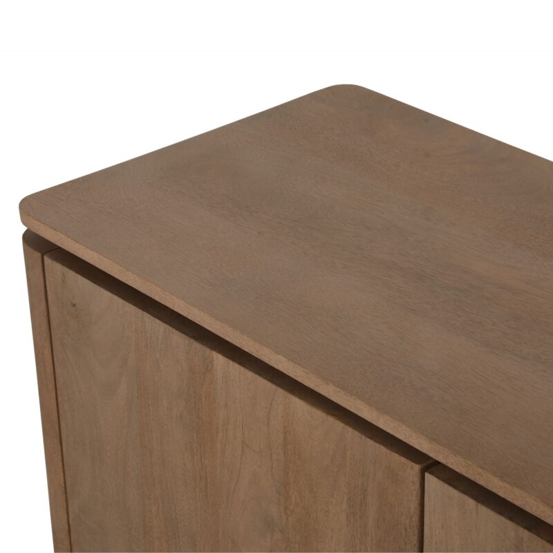 Tv meubel Dallas Naturel Mangohout 210 cm