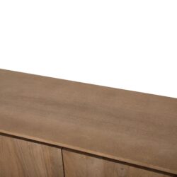 Tv meubel Dallas Naturel Mangohout 210 cm