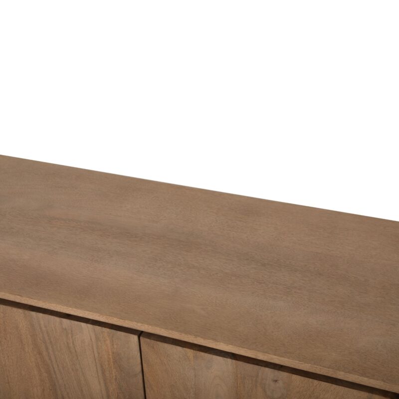 Tv meubel Dallas Naturel Mangohout 210 cm