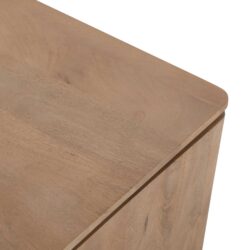 Vierkante Salontafel Dallas Naturel Mangohout 80 cm