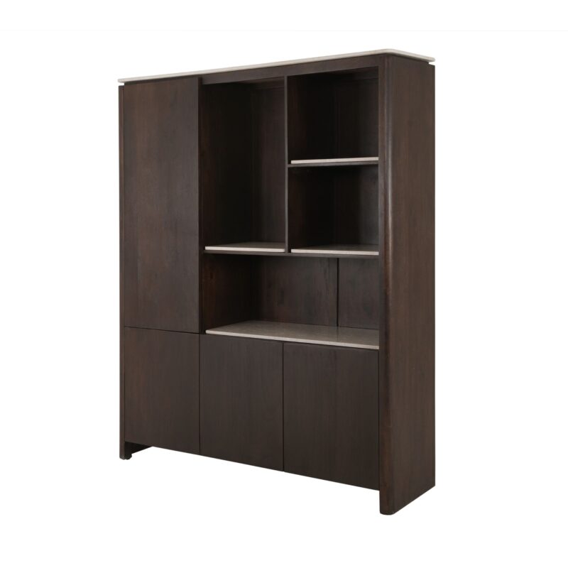 Bovenblad Vakkenkast XL Dallas Bruin Marmer