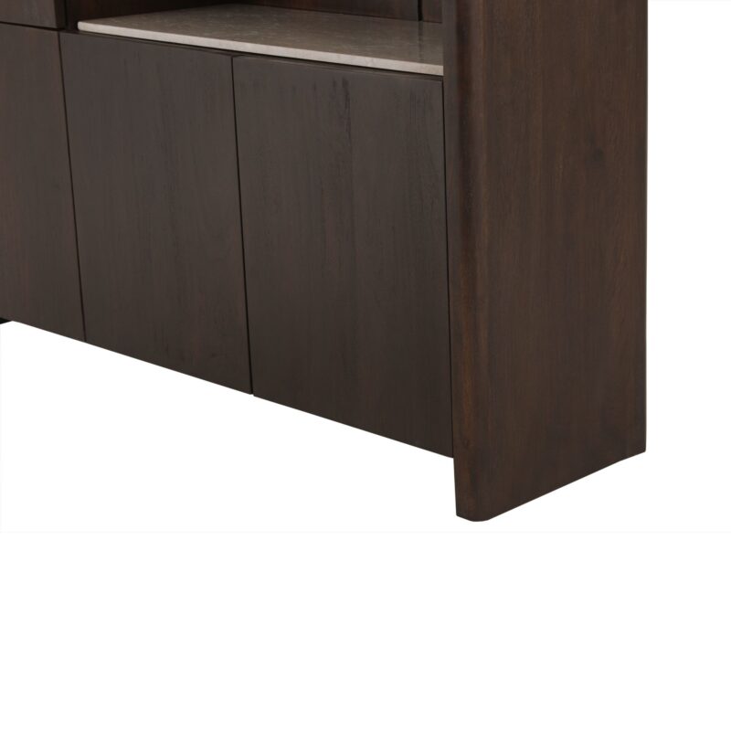 Bovenblad Vakkenkast XL Dallas Bruin Marmer