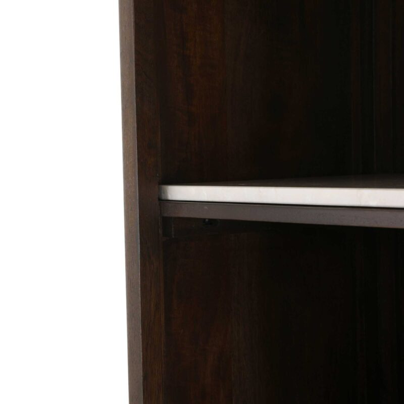 Boekenkast Dallas Bruin Mangohout 55 cm