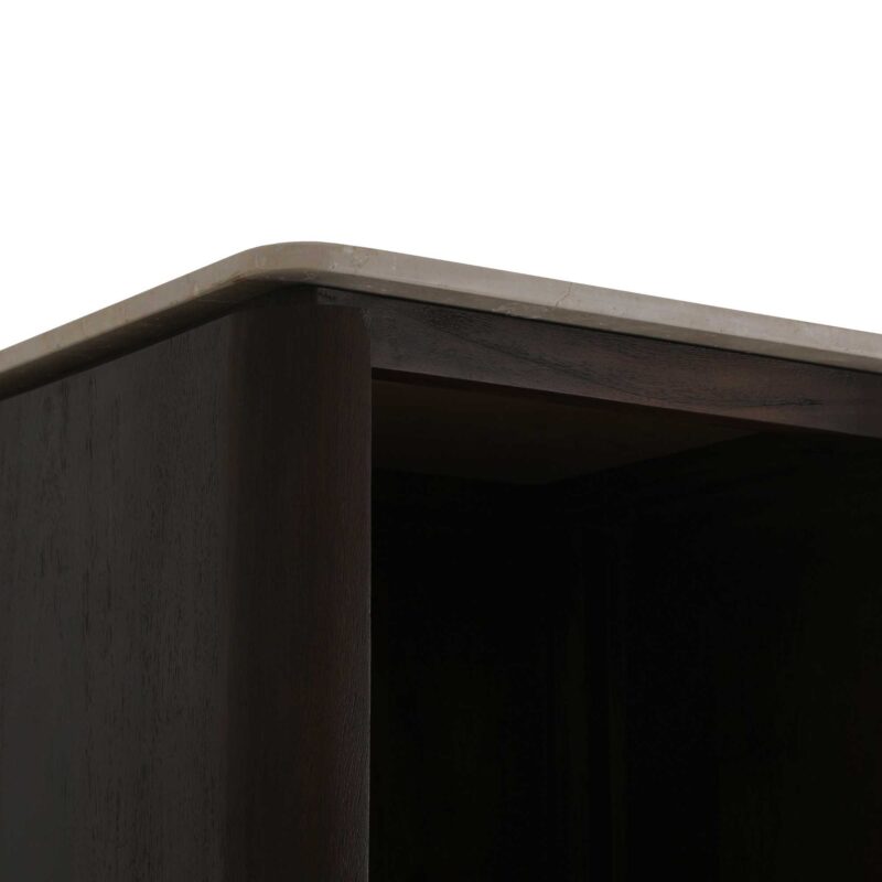 Boekenkast Dallas Bruin Mangohout 55 cm