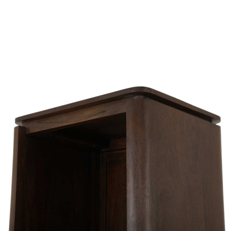 Boekenkast Dallas Bruin Mangohout 55 cm