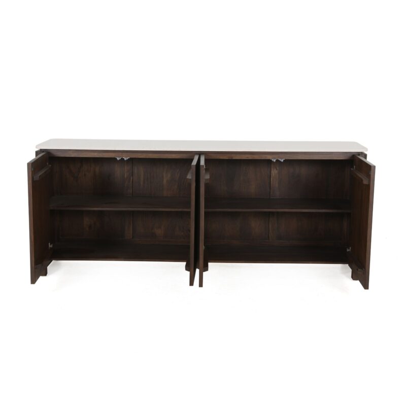 Dressoir Dallas Bruin Mangohout 210 cm