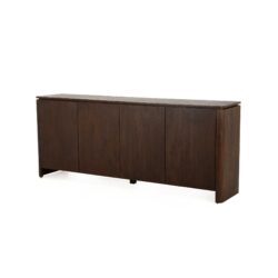 Dressoir Dallas Bruin Mangohout 210 cm