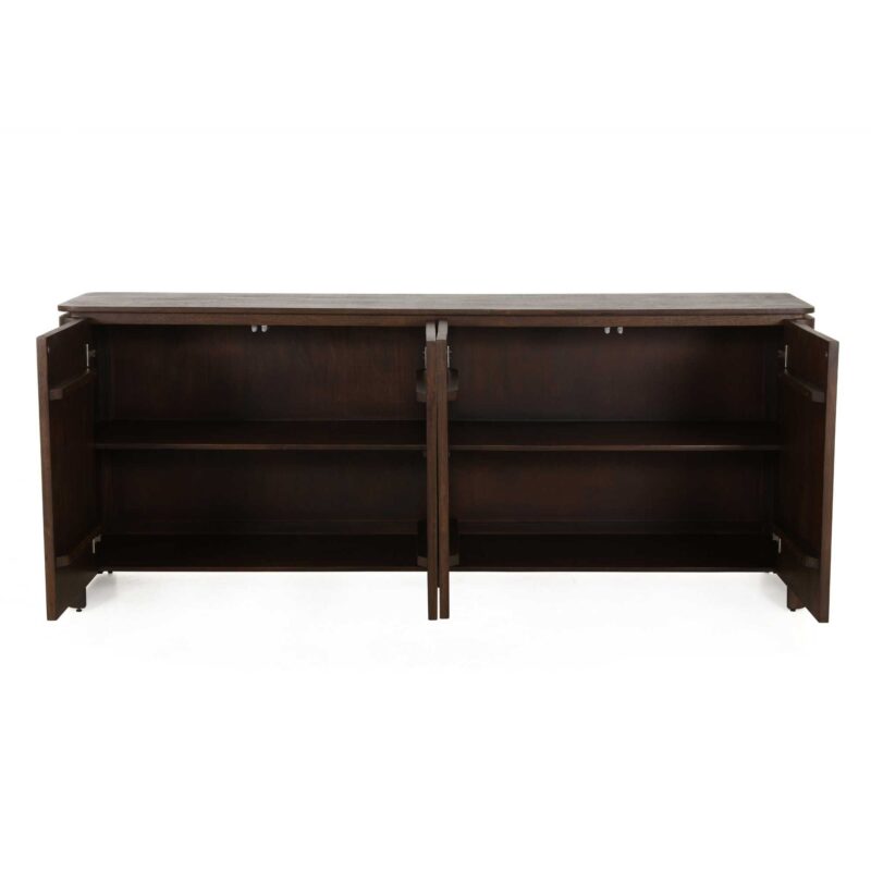 Dressoir Dallas Bruin Mangohout 210 cm