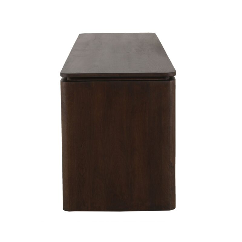 Tv meubel Dallas Bruin Mangohout 165 cm