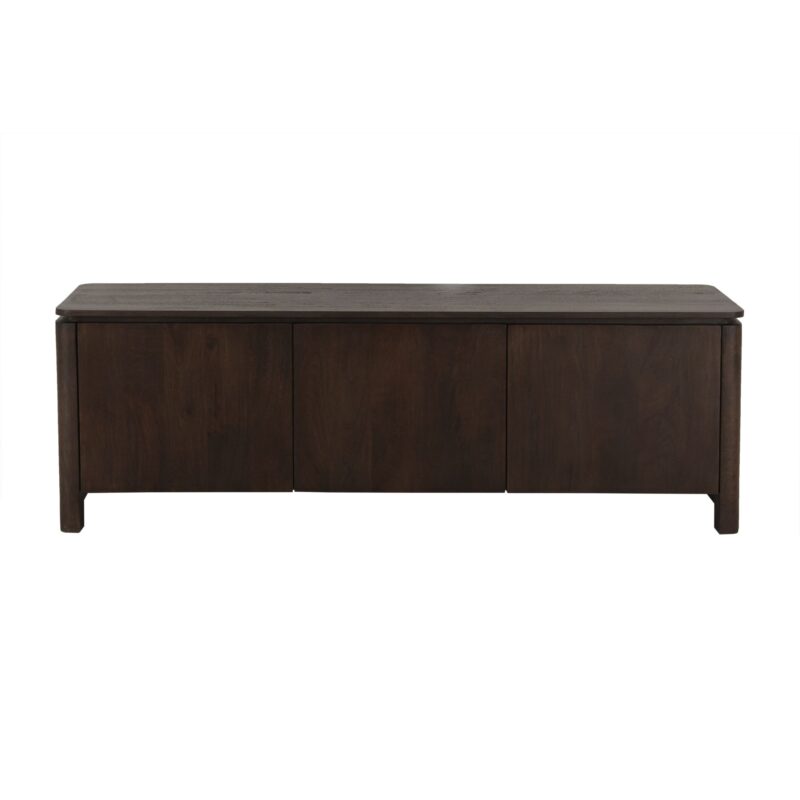 Tv meubel Dallas Bruin Mangohout 165 cm
