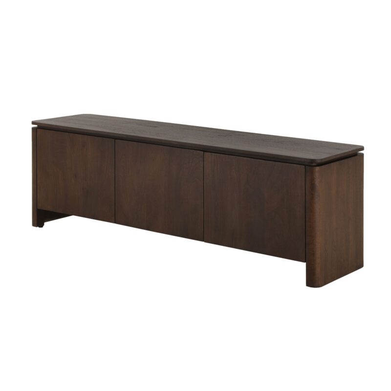 Tv meubel Dallas Bruin Mangohout 165 cm