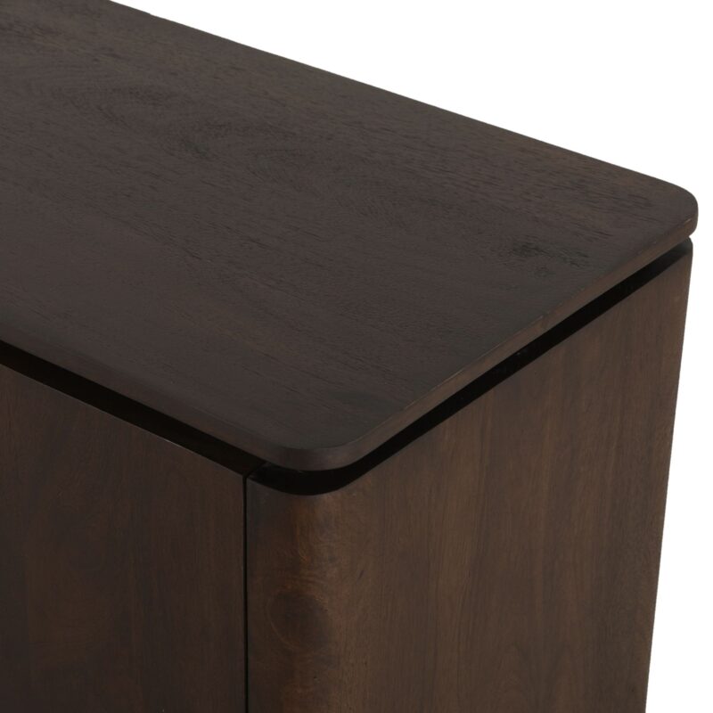 Tv meubel Dallas Bruin Mangohout 165 cm