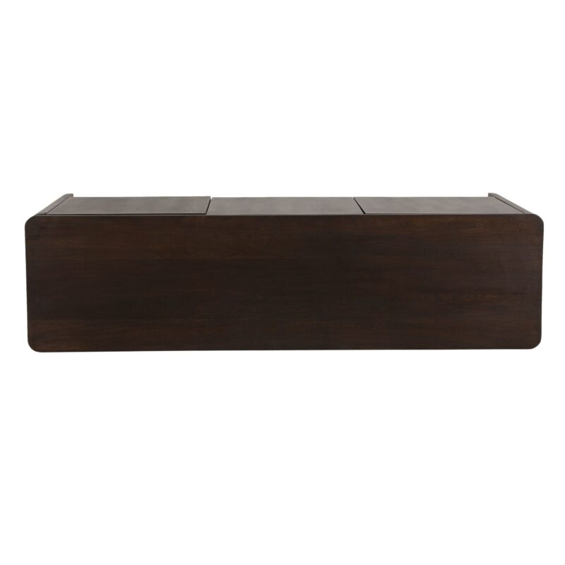 Tv meubel Dallas Bruin Mangohout 165 cm