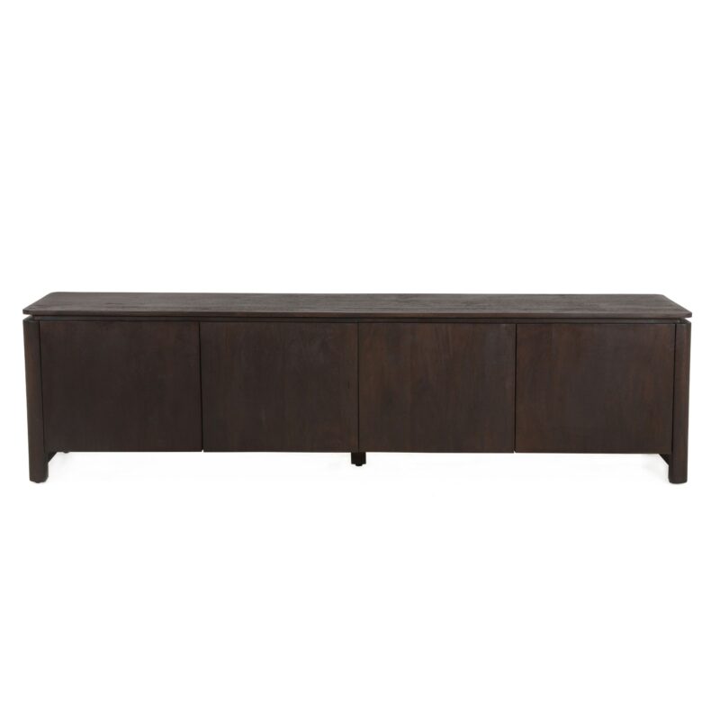 Tv meubel Dallas Bruin Mangohout 210 cm