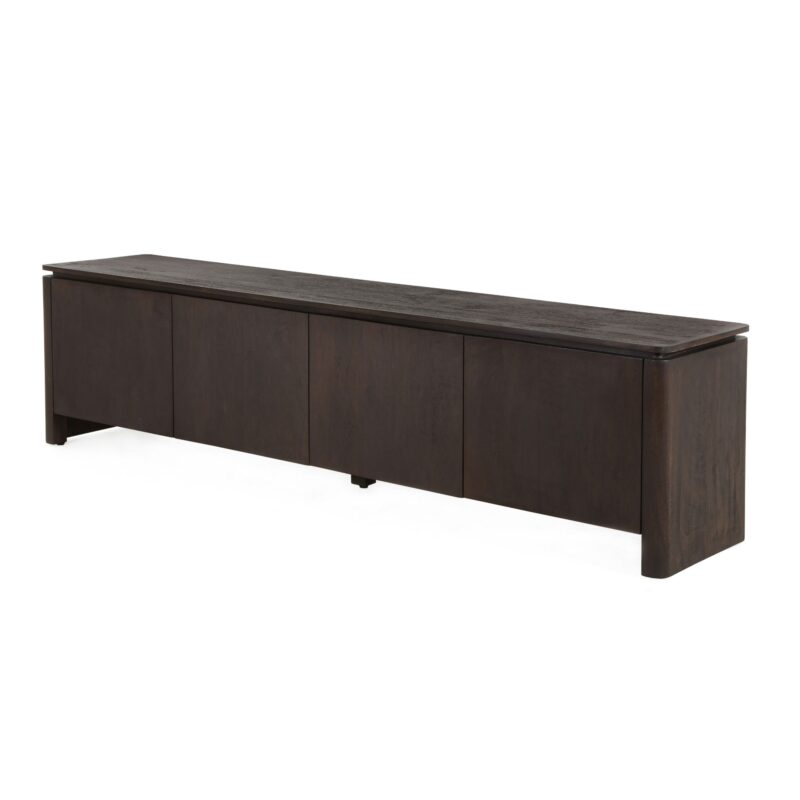 Tv meubel Dallas Bruin Mangohout 210 cm