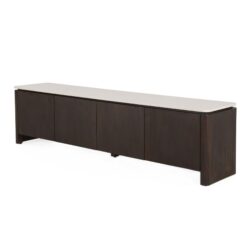 Tv meubel Dallas Bruin Mangohout 210 cm