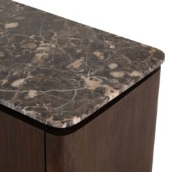 Tv meubel Dallas Bruin Mangohout 210 cm