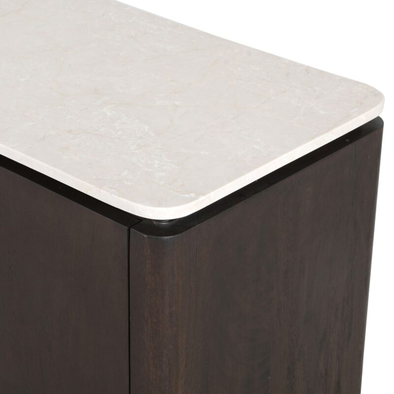 Tv meubel Dallas Bruin Mangohout 210 cm