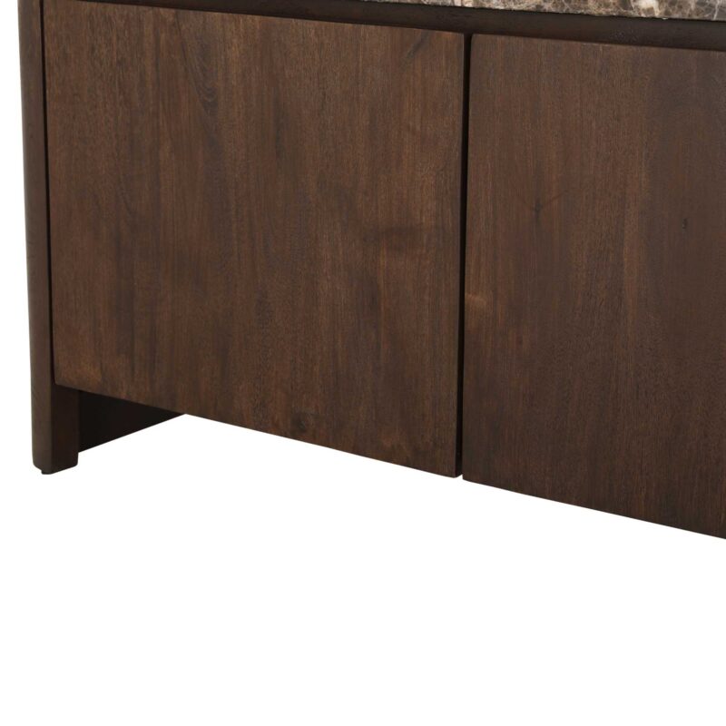 Dressoir Dallas Bruin Mangohout 165 cm
