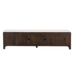 Tv meubel Dallas Bruin Mangohout 210 cm