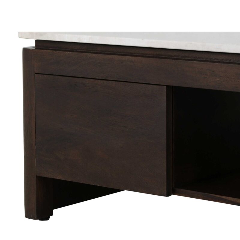 Dressoir Dallas Bruin Mangohout 165 cm