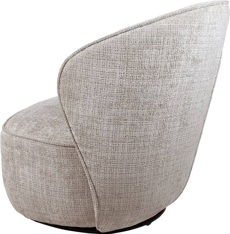 Luxe Mokana lounge stoel met zachte bekleding, ideaal voor modern interieur en ontspanning.