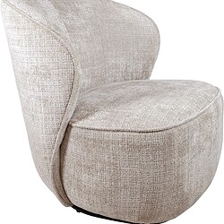 Luxe Mokana lounge stoel met zachte bekleding en comfortabele zit, perfect voor moderne woonruimtes.