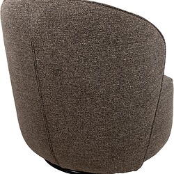 Comfortabele Mokana fauteuil met gebreide bekleding, perfect voor moderne woonruimtes en ontspanning.