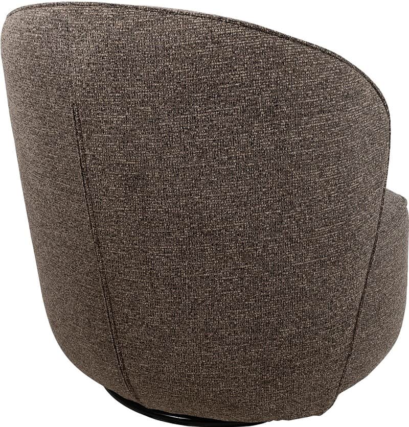 Comfortabele Mokana fauteuil met gebreide bekleding, perfect voor moderne woonruimtes en ontspanning.